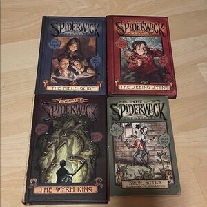 Spiderwick Chronicles Hardcover/Softcover Book Set